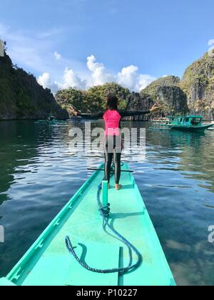 Die Schönheit der Insel von Coron, Palawan, Philippinen. Stockfoto