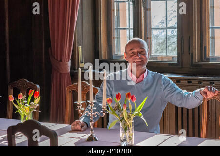 Dr. Rowald Hepp, Schloss Vollrads, Oestrich-Winkel, Deutschland Stockfoto