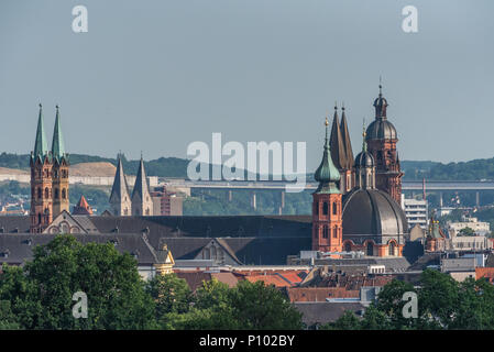 St. Kilian's Kathedrale, Würzburg, Deutschland Stockfoto