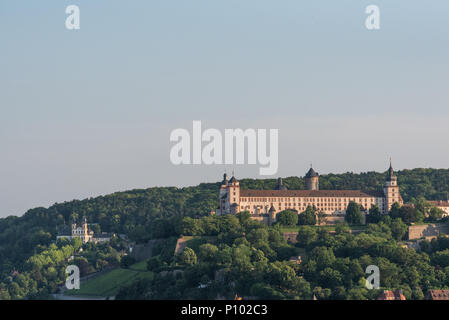 Festung Marienberg, Würzburg, Deutschland Stockfoto