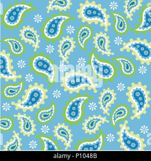 Paisley Muster nahtlose Stock Vektor