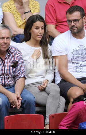 Ana Boyer Preysler nimmt an Tag fünf der Mutua Madrid Open Tennisturnier auf dem Caja Magica bietet: Ana Boyer Preysler Wo: Madrid, Spanien Wann: 09. Mai 2018 Credit: Oscar Gonzalez/WENN.com Stockfoto