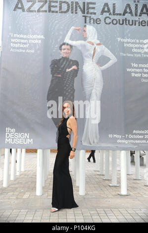 Azzedine Alaia: Der Couturier Ausstellungseröffnung am Abend im Design Museum bietet: Kimberlegh Gelber Wo: London, Großbritannien Wann: 09. Mai 2018 Credit: WENN.com Stockfoto
