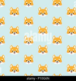 Seamless vector background with sea lions. Stock Vektor