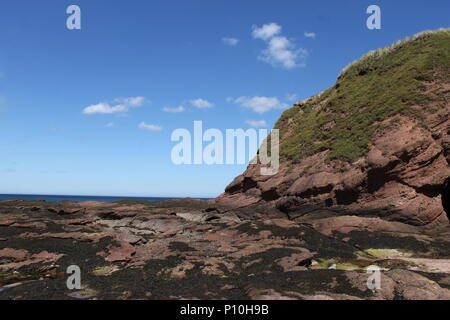 Neue aberdour Strand Stockfoto