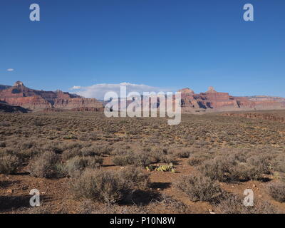 Die Tonto Trail zwischen Indian Garden Campground und Horn Creek im Grand Canyon National Park, Arizona. Stockfoto