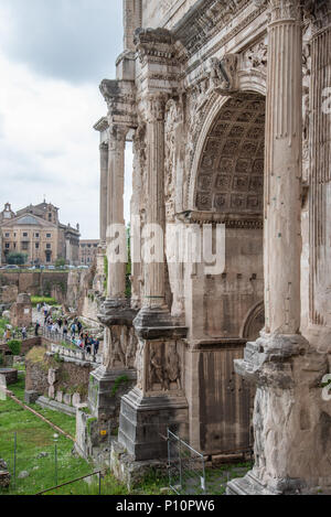 Foro Romano, Rom, Italien Stockfoto