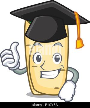 Staffelung burrito Charakter Cartoon Stil Stock Vektor