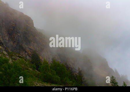 Awesome eindrucksvolle Aussicht der italienischen Berge top Stockfoto