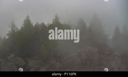 Awesome eindrucksvolle Aussicht der italienischen Berge top Stockfoto