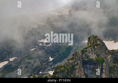 Awesome eindrucksvolle Aussicht der italienischen Berge top Stockfoto