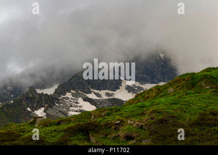 Awesome eindrucksvolle Aussicht der italienischen Berge top Stockfoto