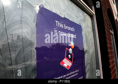 Natwest Bank in Bawtry Stockfoto