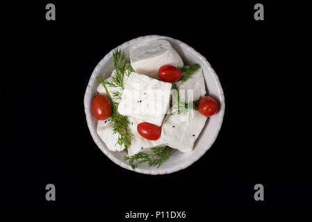 Nabulsi Arabisch Käse Schüssel Stockfoto