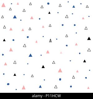 Hand gezeichnet nahtlose Muster Stock Vektor