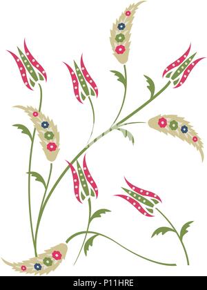 Tulpen, floral background Stock Vektor