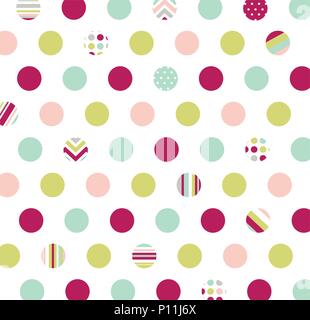 Nahtlose Muster mit Stoff Textur Stock Vektor