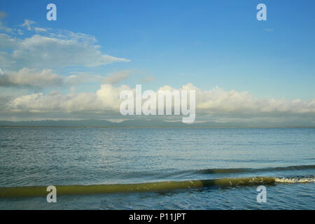 Wolken über dem Naf-Fluss in Teknaf Insel in Cox's Bazar, Bangladesch. Bangladesch hat immense Schönheit der Natur. © REHMAN Asad/Alamy Stock Foto Stockfoto