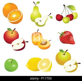 Früchte Stock Vektor