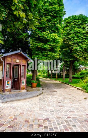 Friedhof Père Lachaise ist der größte Friedhof in der Stadt Paris Stockfoto