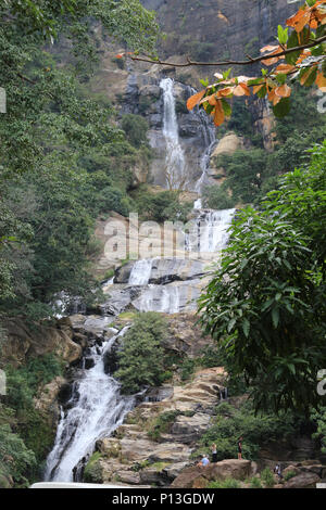 Ravana Wasserfälle in Sri Lanka Stockfoto