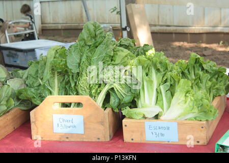 Farmers Market bietet Stockfoto