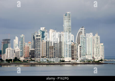 Panama City Skyline 2018 Stockfoto