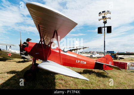 Madrid, Spanien - 3. Juni 2018: konsolidierte Flotte 10 aus dem Jahr 1930 während der Air Show historischer Flugzeuge Sammlung in Cuatro Vientos Airport Stockfoto