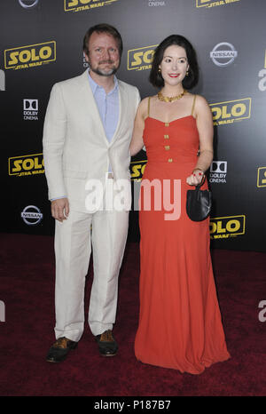 Premiere Solo ein Star Wars Geschichte Mit: Rian Johnson, Karina Longworth Wo: Los Angeles, Kalifornien, Vereinigte Staaten, wenn: 10. Mai 2018 Credit: Apega/WENN.com Stockfoto