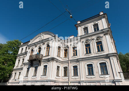 St. Petersburg, Russland - 02 Juni, 2018 horizontale Bild der erstaunliche Architektur Gebäude in St. Petersburg, Russland Stockfoto