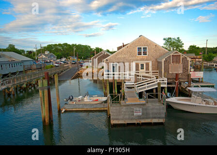 Millway Marine, Barnstable Harbor, Cape Cod, Massachusetts, USA Stockfoto
