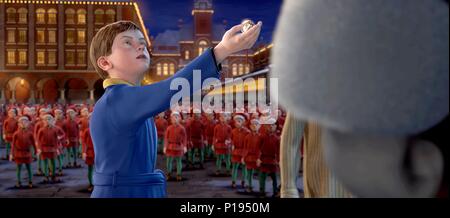 Original Film Titel: DER POLAR EXPRESS. Englischer Titel: The Polar Express. Regisseur: ROBERT ZEMECKIS. Jahr: 2004. Quelle: WARNER BROS. Bilder / Album Stockfoto