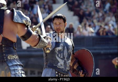 Original Film Titel: GLADIATOR. Englischer Titel: GLADIATOR. Regisseur: Ridley Scott. Jahr: 2000. Stars: Russell Crowe. Quelle: DREAMWORKS/UNIVERSAL PICTURES / JAAP BUITENDIJK / Album Stockfoto