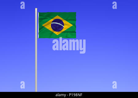 Flagge Brasilien Flagge von Brasilien