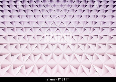 Abstrakten 3D Grafik geometrischen Hintergrund von Dreiecken Stockfoto