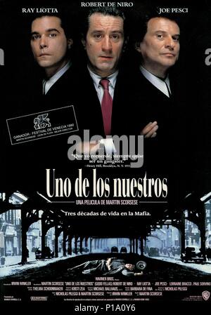 Original Film Titel: GOODFELLAS. Englischer Titel: GOODFELLAS. Regisseur: Martin Scorsese. Jahr: 1990. Quelle: WARNER BROS. /Album Stockfoto