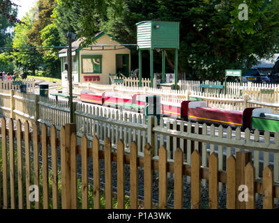 Miniatur-eisenbahn an der Swanley Park Stockfoto