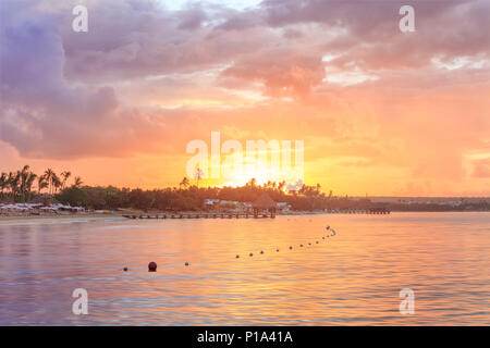 Urlaub in der Dominikanischen Republik Stockfoto