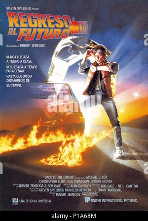 Original Film Titel: ZURÜCK IN DIE ZUKUNFT. Englischer Titel: ZURÜCK IN DIE ZUKUNFT. Regisseur: ROBERT ZEMECKIS. Jahr: 1985. Credit: AMBLIN/Universal/Album Stockfoto