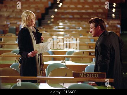 Original Film Titel: DER DOLMETSCHER. Englischer Titel: DER DOLMETSCHER. Regisseur: Sydney Pollack. Jahr: 2005. Stars: Sean Penn; Nicole Kidman. Quelle: UNIVERSAL PICTURES/BRAY, Phil/Album Stockfoto