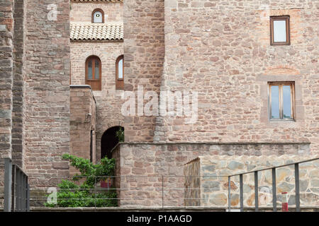 Alte Burg von Cardona, Katalonien, Spanien. Stockfoto