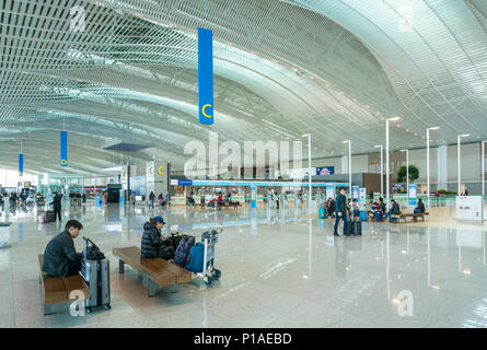 Südkorea Seoul Südkorea Seoul Incheon Airport Terminal 2 Flughafen Seoul Südkorea Asien Stockfoto