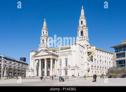 Yorkshire England Leeds Yorkshire England Leeds Civic Hall Gehäuse Stadt Leeds Leeds City Centre Offices Yorkshire England uk gb Europa Stockfoto