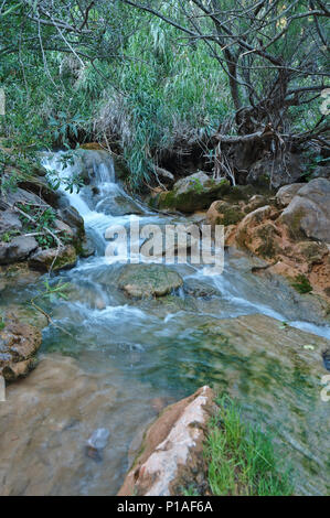 Queda do Vigario Wasserfall in Alte. Algarve, Portugal Stockfoto