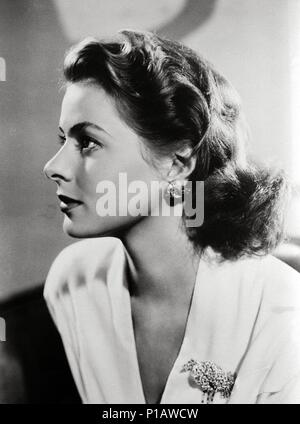Original Film Titel: Casablanca. Englischer Titel: Casablanca. Regisseur: Michael Curtiz. Jahr: 1942. Stars: Ingrid Bergman. Quelle: WARNER BROTHERS/Album Stockfoto