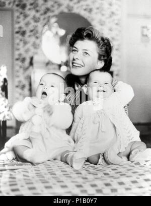 Jahr: 1952. Stars: Isabella Rossellini und Ingrid Bergman. Stockfoto