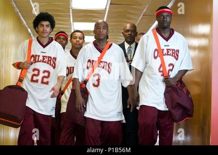 Original Film Titel: COACH CARTER. Englischer Titel: COACH CARTER. Regisseur: THOMAS CARTER. Jahr: 2005. Stars: Samuel L. Jackson; RICK GONZALEZ; ROBERT RI'CHARD; Texas; ANTWON TANNER; Rob Brown. Quelle: Paramount Pictures/Bennett, Tracy/Album Stockfoto