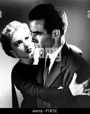 Original Film Titel: Ich gestehe. Englischer Titel: Ich gestehe. Regisseur: Alfred Hitchcock. Jahr: 1953. Stars: ANNE BAXTER; Montgomery Clift. Quelle: WARNER BROTHERS/Album Stockfoto