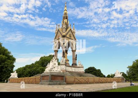 Hyde Park Prince Albert Consort 2018 Stockfoto