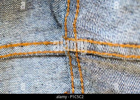 Detail einer Jeans, Bild einer Stockfoto